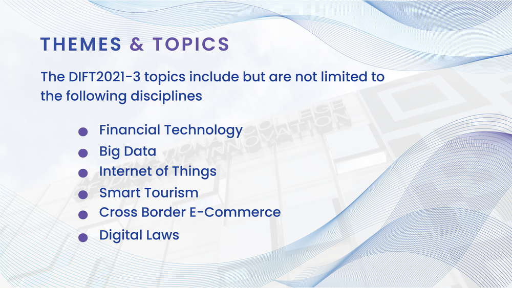 The Digital Innovation and Financial Technology Conference 20213